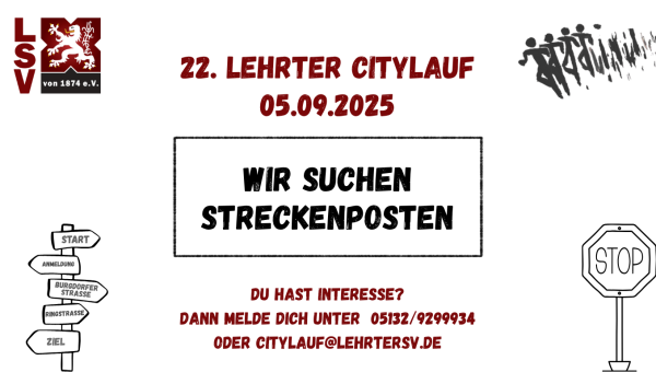 22. Lehrter CityLauf am 05. September